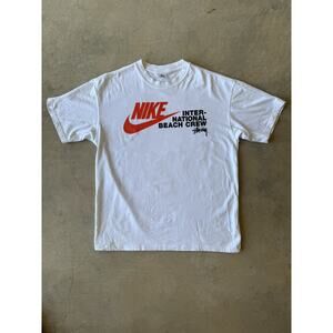 Nike x Stussy International Beach Crew T-Shirt White
